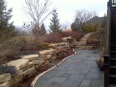 Retaining Wall, Landscape, Paving Stones, Hartland, Wisconsin, WI